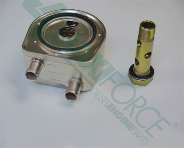 COOLER, OIL, DONUT TYPE, 10 PLATE | Caterpillar 3054 | 245-1372