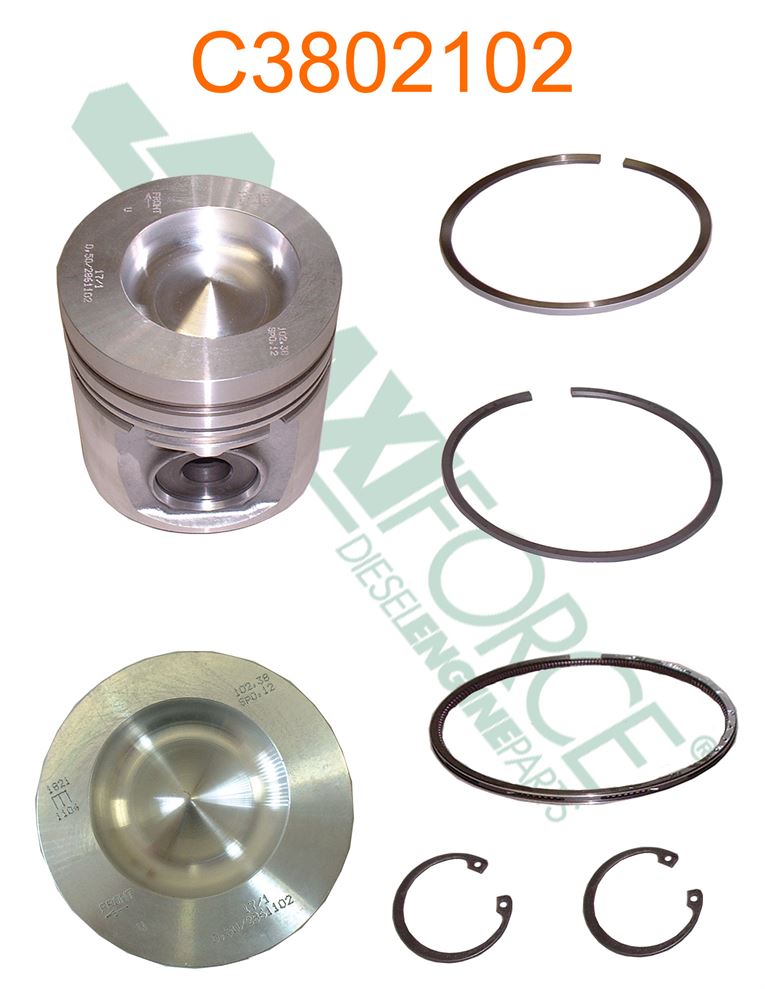 Piston & Ring Kit 0.50 | Cummins 6BTA 5.9 / Piston 7156 | 3802102