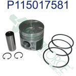 Piston & Ring Kit Std | 404C-22T Perkins Engine | P115017581
