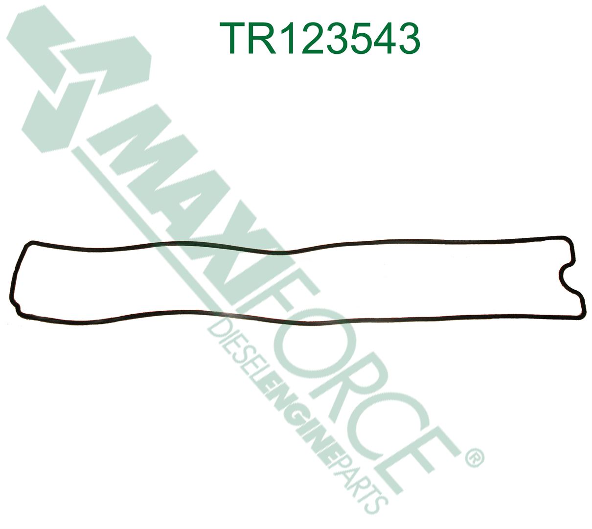 Rocker Cover Gasket | 6068D John Deere | TR123543